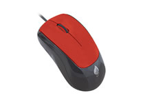 Mouse óptico 3D, ergonómico para computadora, con goma antiderrapante en scroll